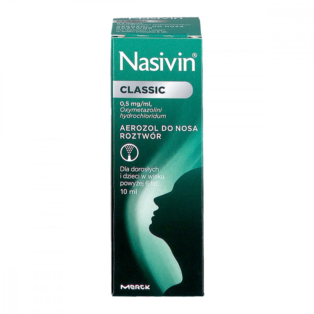 Nasivin Classic Aerozol Do Nosa Ml