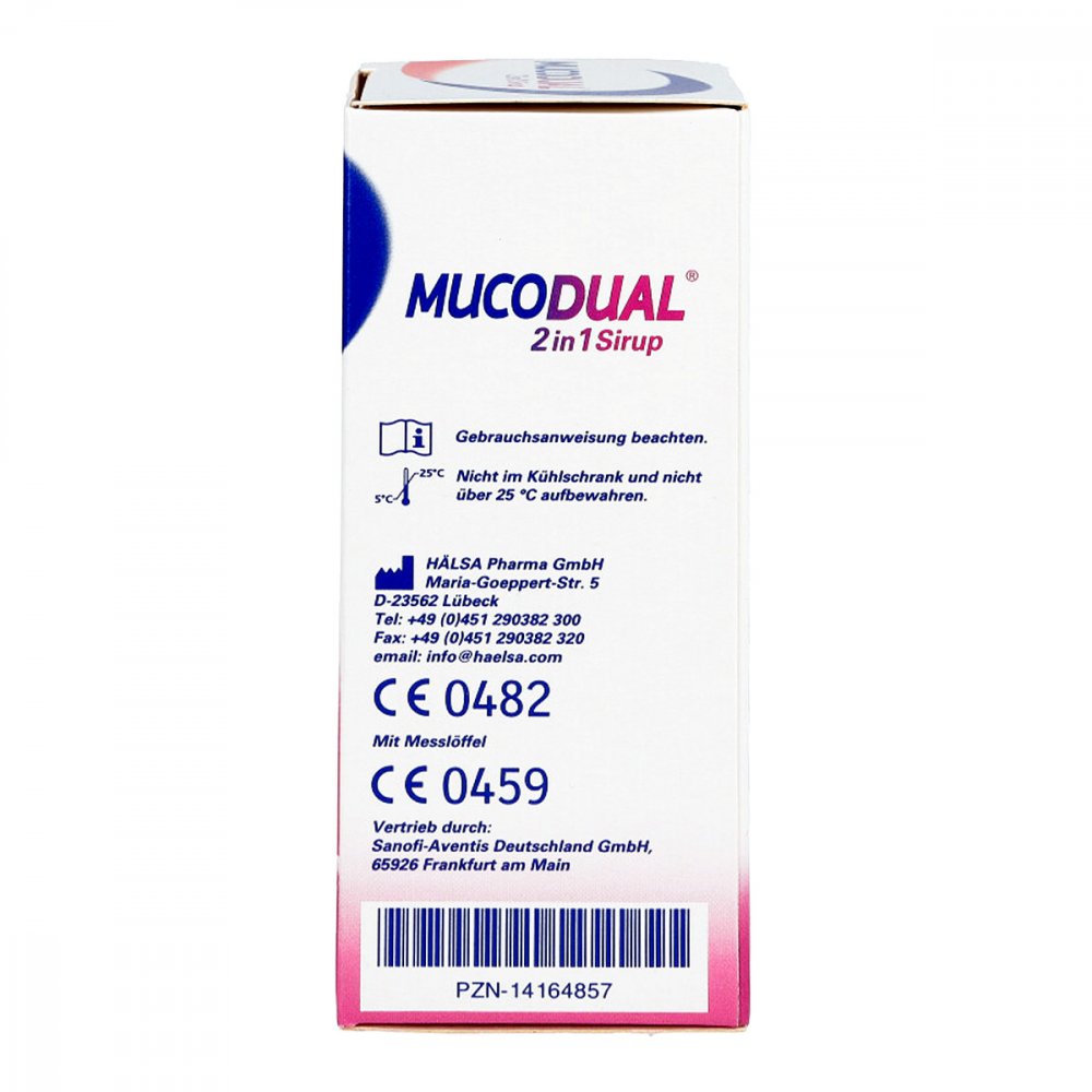 Mucodual In Sirup Ml Apteka Internetowa Apo Discounter Pl