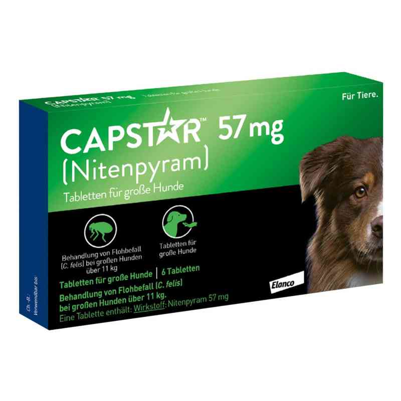 Capstar 57 mg Tabletten für grosse Hunde 6 szt.