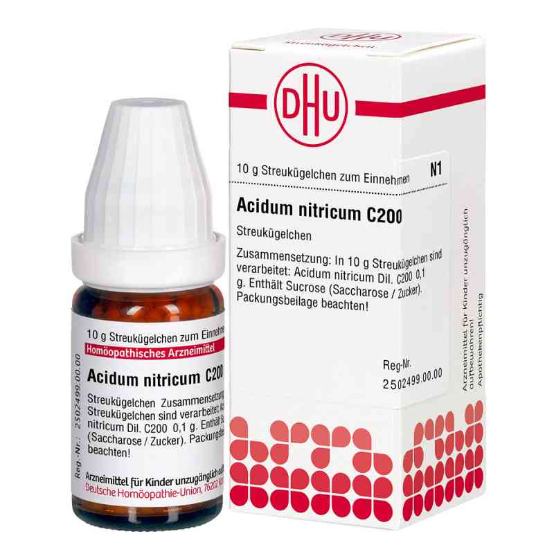 Acidum Nitricum C 200 Globuli 10 g | apteka internetowa apo-discounter.pl