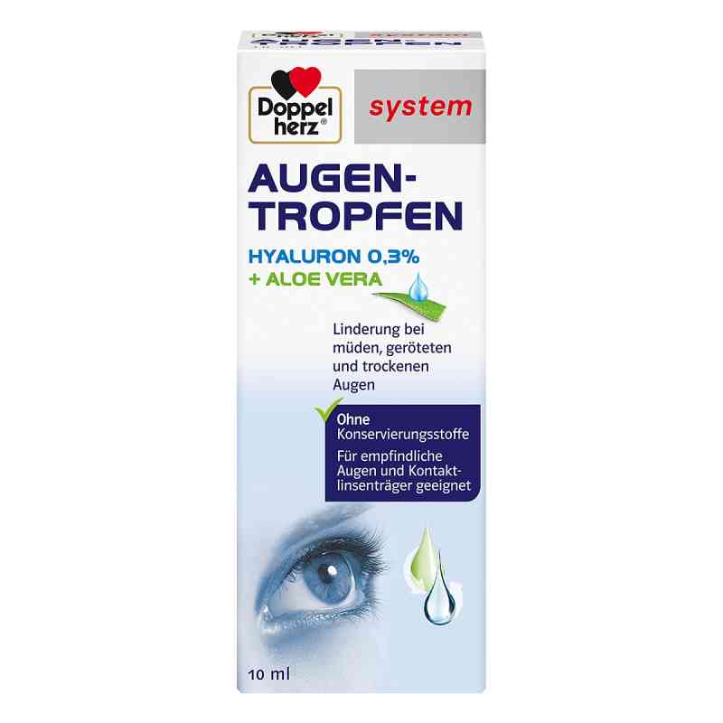 Doppelherz Augen Tropfen Hyaluron 0 3 System 10 Ml