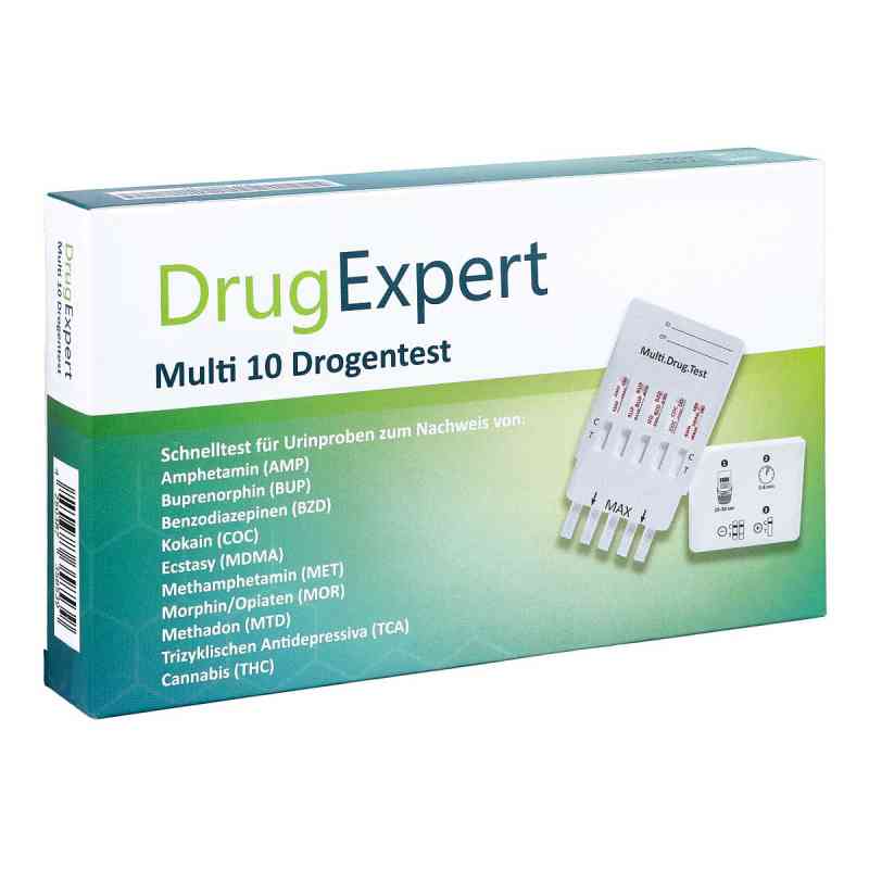 Drogentest Amphetamin - Schnelltest, 10 Stk. - Drogentests