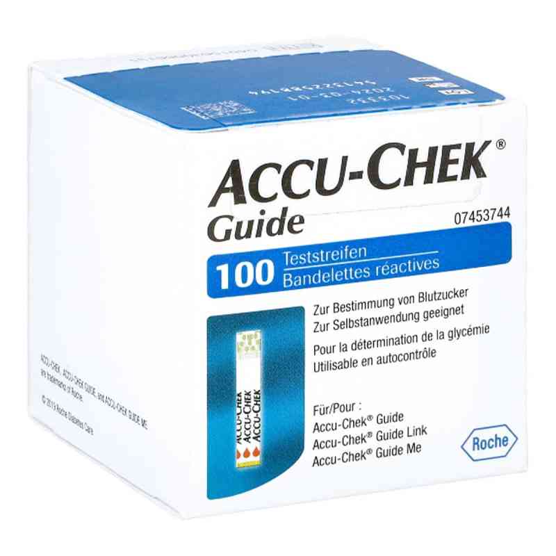 Accu-chek Guide Teststreifen 100 szt. od axicorp Pharma GmbH PZN 18037417