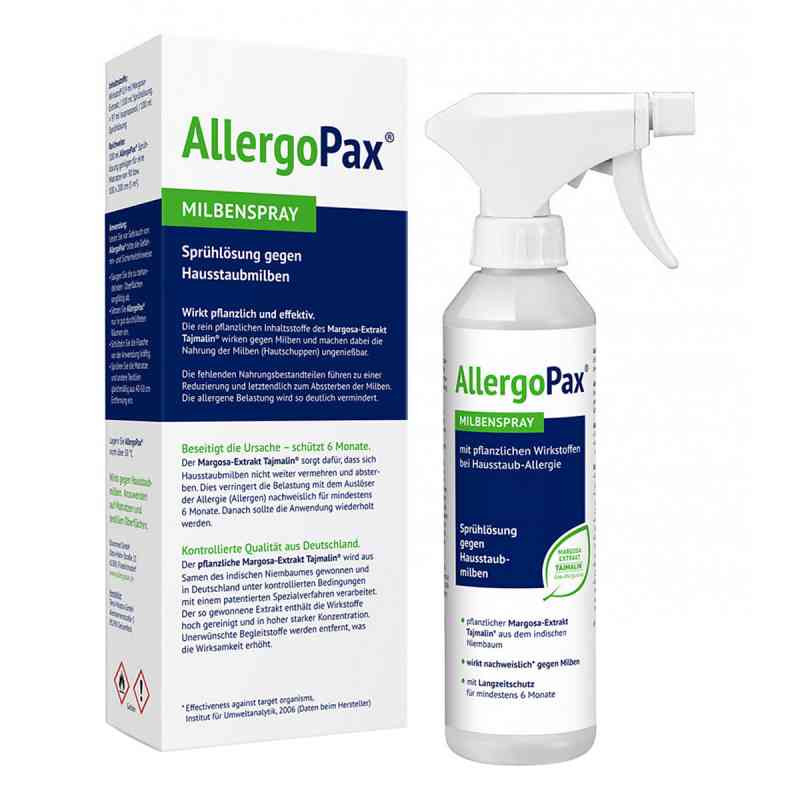 Allergopax Milbenspray Sprühlösung 100 ml od Doromed GmbH PZN 16807489