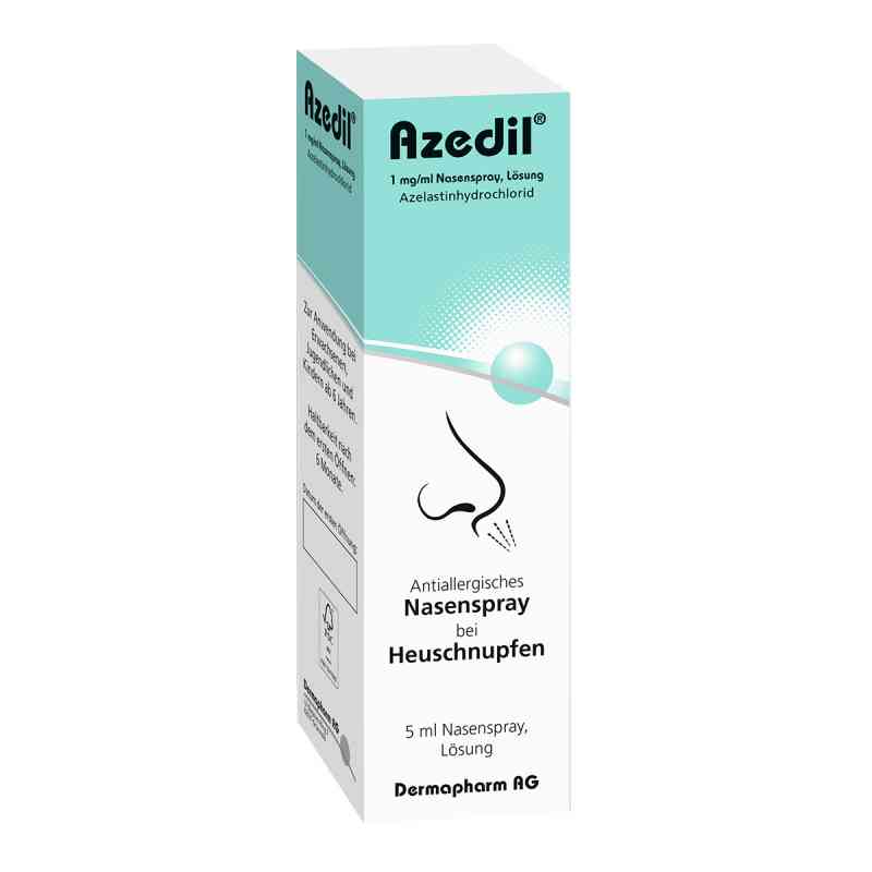 Azedil 1 mg/ml Nasenspray Lösung 5 ml od DERMAPHARM AG PZN 14270884