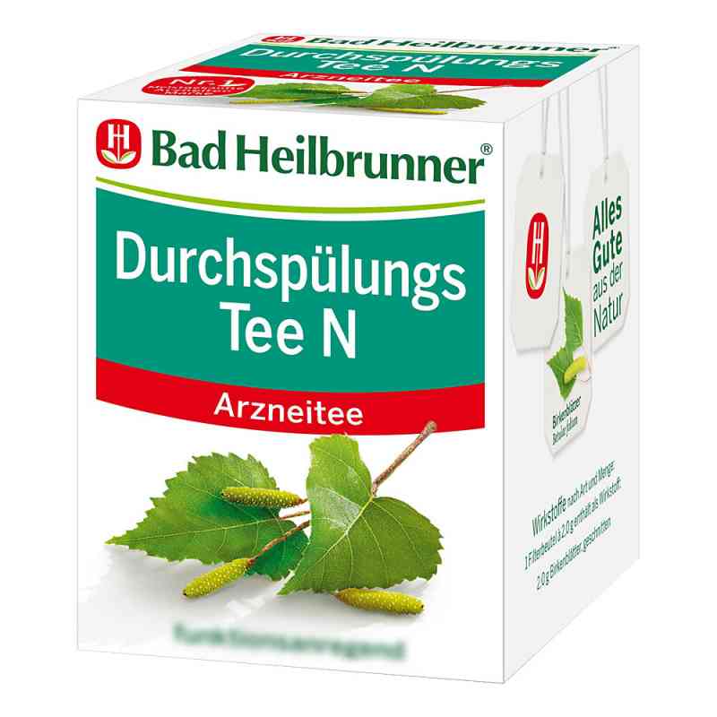 Bad Heilbrunner Durchspülungs Tee N Filterbeutel 8X2.0 g od Bad Heilbrunner Naturheilm.GmbH&Co.KG PZN 12458885