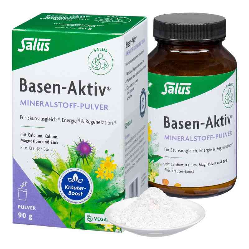 Basen Aktiv Mineralstoff-kräuter-extrakt-pulver 90 g od SALUS Pharma GmbH PZN 16354527