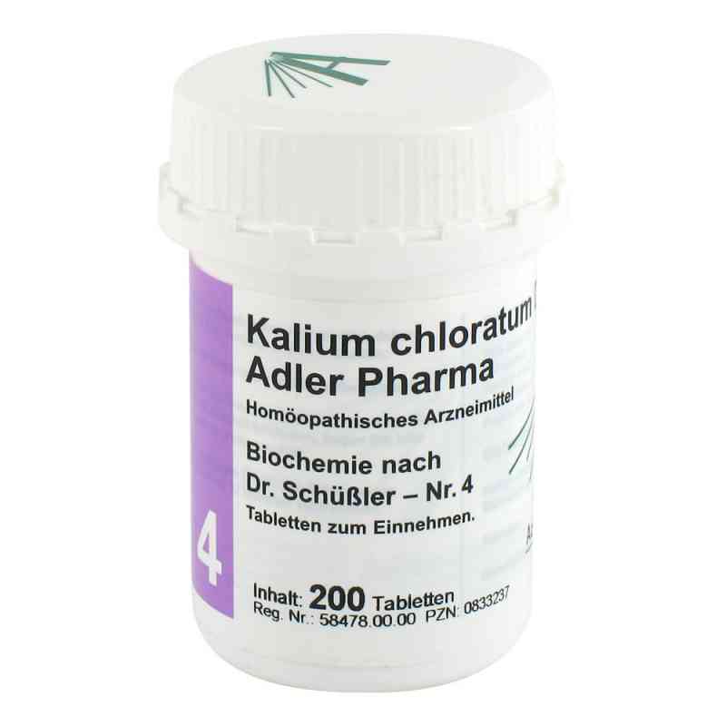 Biochemie Adler 4 Kalium chlor.D6 Adl.ph. Tabl. 200 szt. od Adler Pharma Produktion und Vertrieb GmbH PZN 00833237