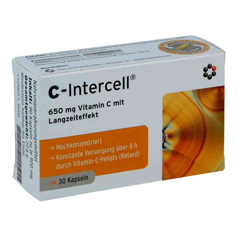 C Intercell Kapseln 30 szt. od INTERCELL-Pharma GmbH PZN 12376271