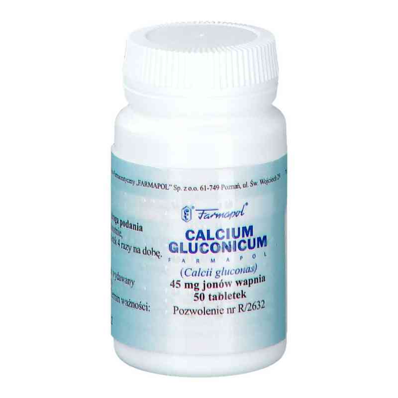 Calcium gluconicum Farmapol tabletki 50  od ZAKŁAD CHEMICZNO-FARMACEUTYCZNY 