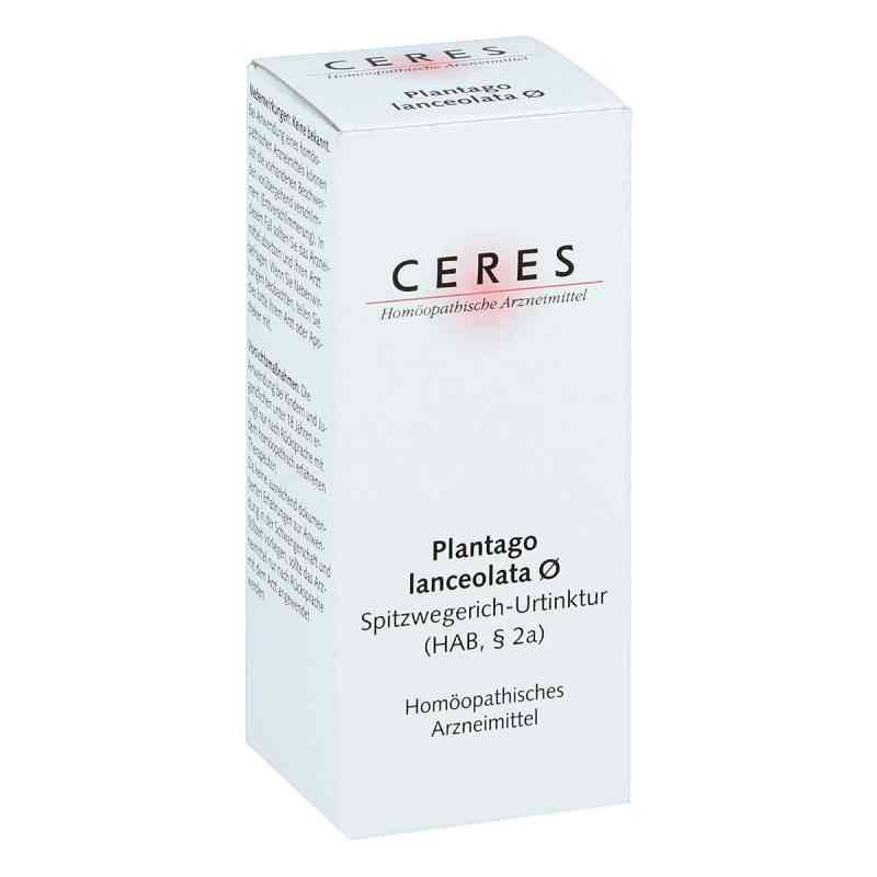 Ceres Plantago lanceolata Urtinktur 20 ml od CERES Heilmittel GmbH PZN 00200874