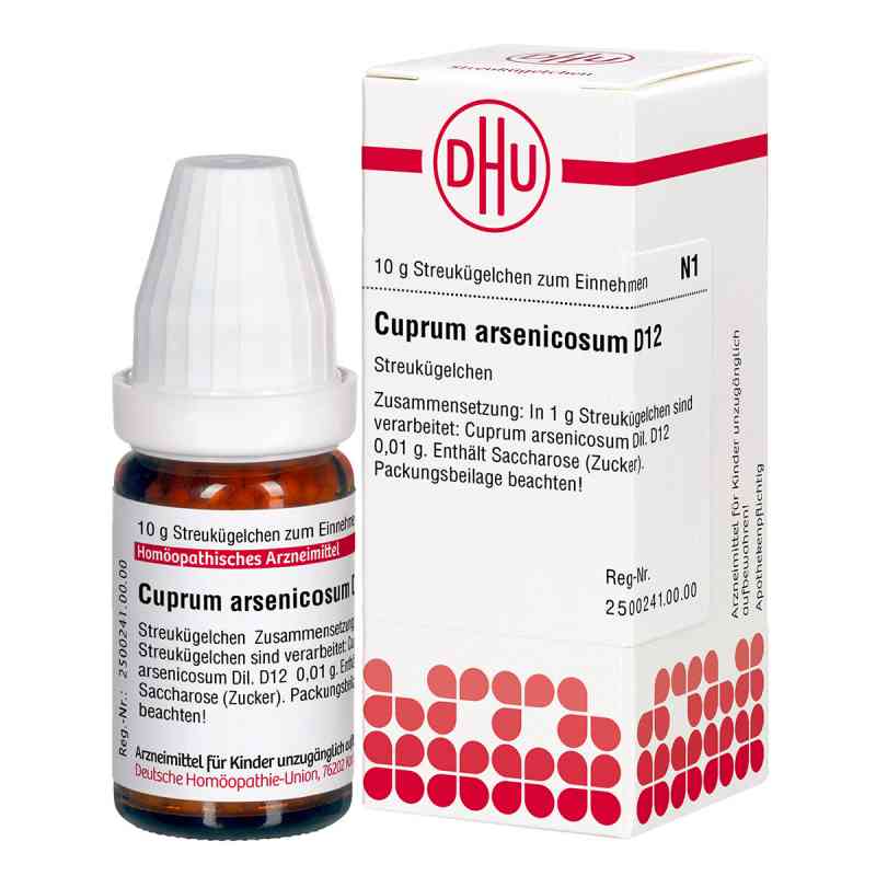 Cuprum Arsenicosum D 12 Globuli 10 g od DHU-Arzneimittel GmbH & Co. KG PZN 02897626
