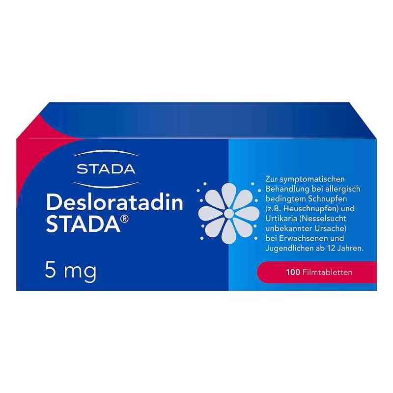 Desloratadin Stada 5 mg Filmtabletten 100 szt. od STADA Consumer Health Deutschland GmbH PZN 16610048