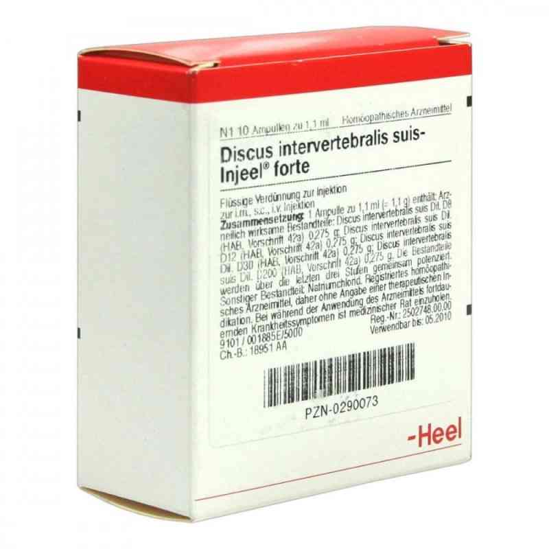 Discus Intervertebr. 1,1 ml do iniekcji 10 szt. od Biologische Heilmittel Heel GmbH PZN 00290073