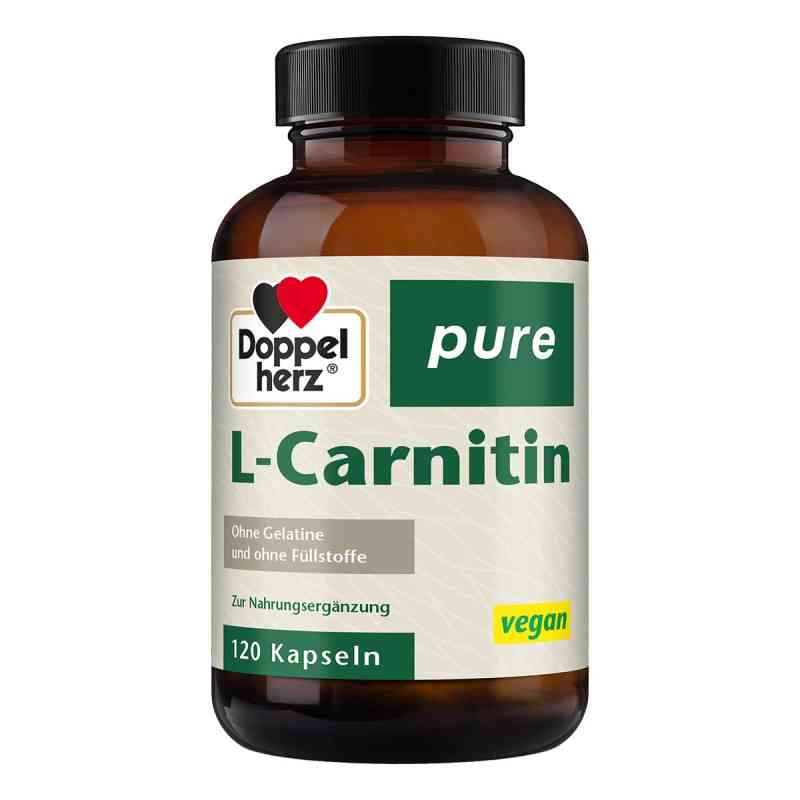 Doppelherz L-carnitin Pure Kapseln 120 szt. od Queisser Pharma GmbH & Co. KG PZN 18491961