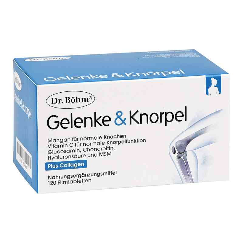 Dr.böhm Gelenk & Knorpel tabletki powlekane 120 szt. od Apomedica Pharmazeutische Produkte GmbH PZN 15390952