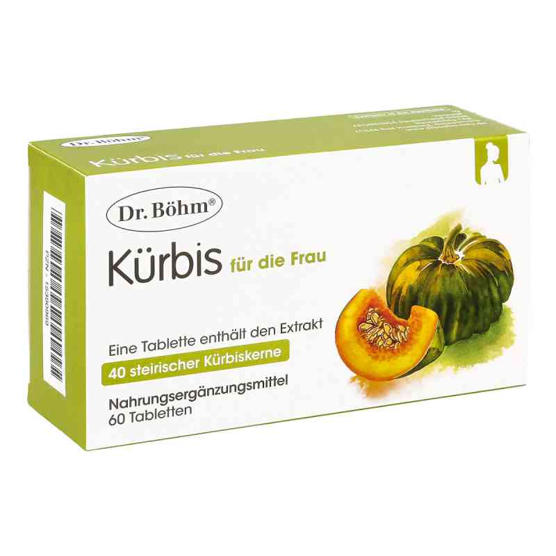 Dr.böhm Kürbis für die Frau tabletki 60 szt. od Apomedica Pharmazeutische Produkte GmbH PZN 15390969