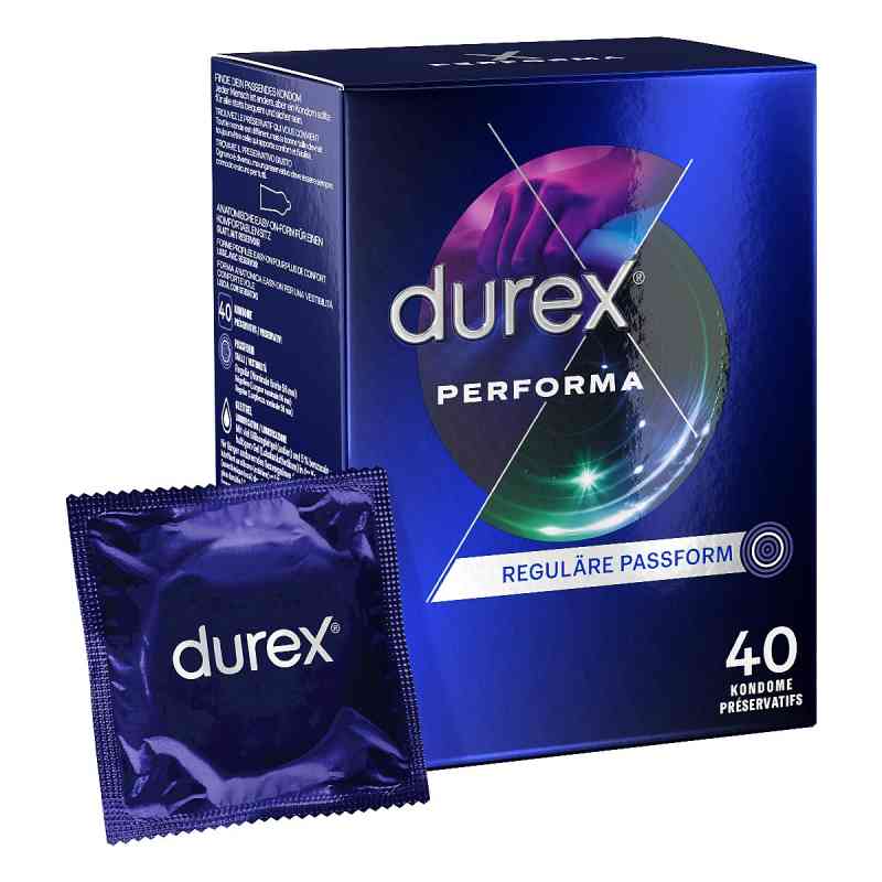 Durex Performa prezerwatywy 40 szt. od Reckitt Benckiser Deutschland GmbH PZN 16811143