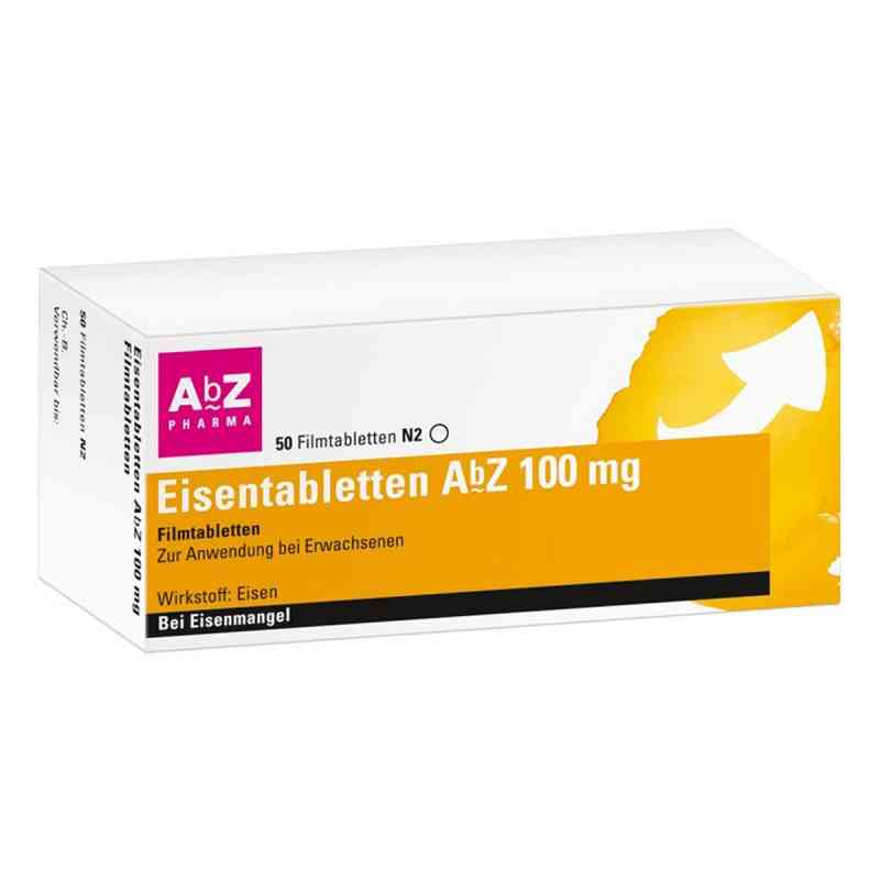 Eisentabletten Abz 100 mg Filmtabl. 50 szt. od AbZ Pharma GmbH PZN 06683750