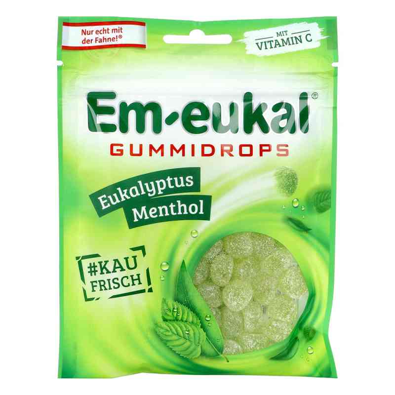 Em Eukal Gummidrops Eukalyptus-menthol zuckerhalt. 90 g od Dr. C. SOLDAN GmbH PZN 10392047