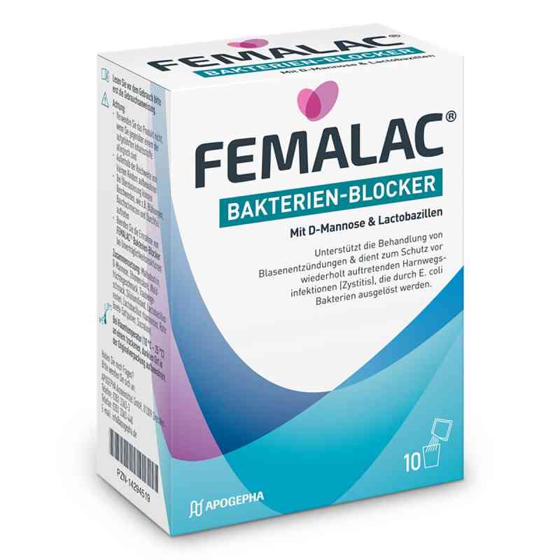 Femalac Bakterien-blocker saszetki 10 szt. od APOGEPHA Arzneimittel GmbH PZN 14294519