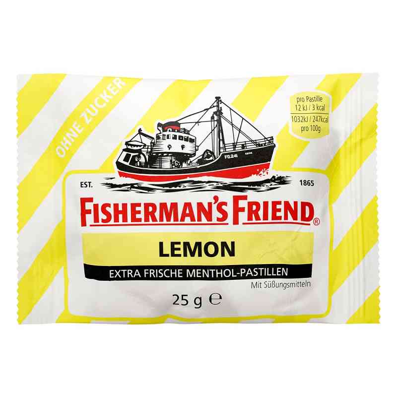 Fishermans Friend cukierki cytrynowe bez cukru 25 g od  PZN 08490937