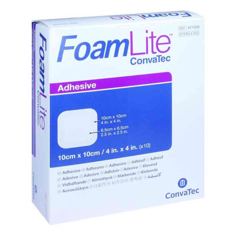 Foam Lite Convatec adhäsiv Pu-schaumverb.10x10 cm 10 szt.