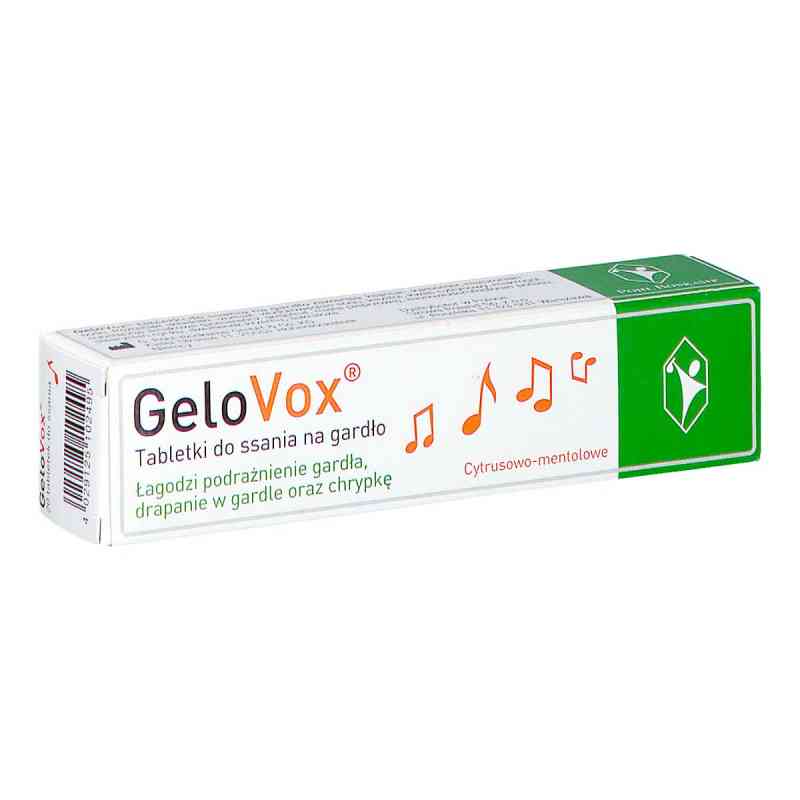 GeloVox cytrus-mentol tabletki do ssania 20  od G.POHL-BOSKAMP GMBH&CO.KG PZN 08302987