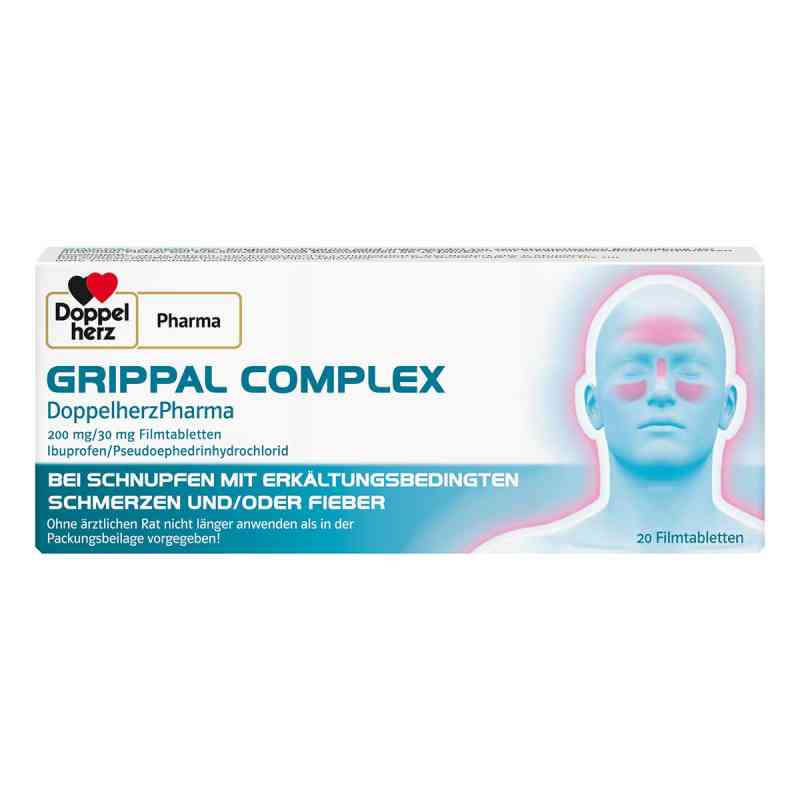 Grippal Complex Doppelherzpharma 200 mg/30 mg Fta tabletki 20 szt. od Queisser Pharma GmbH & Co. KG PZN 14227641