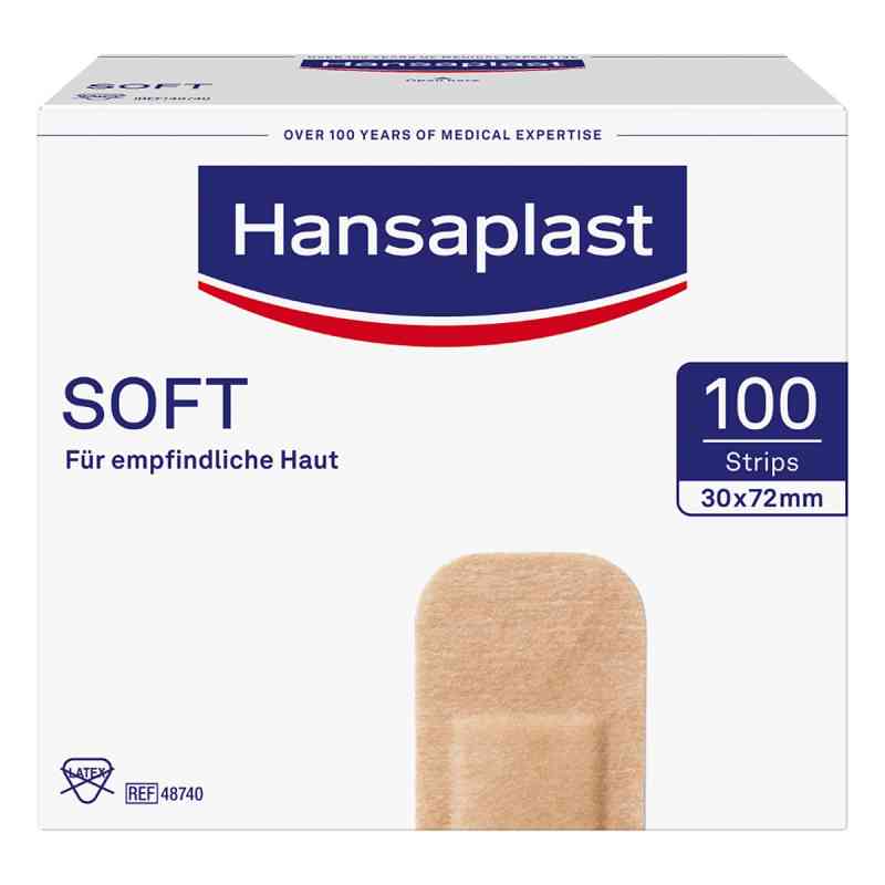 Hansaplast Soft Strips 3,0x7,2cm 100 szt. od Beiersdorf AG PZN 00757950