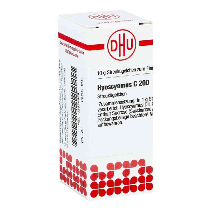 Hyoscyamus C 200 Globuli 10 g od DHU-Arzneimittel GmbH & Co. KG PZN 02924659