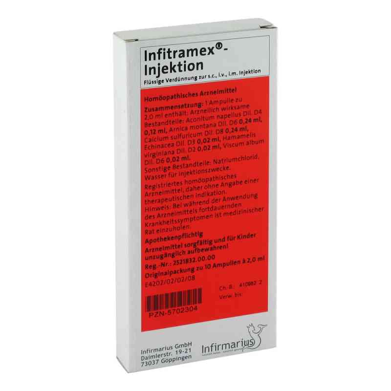 Infitramex Injektion 10X2 ml od Infirmarius GmbH PZN 05702304