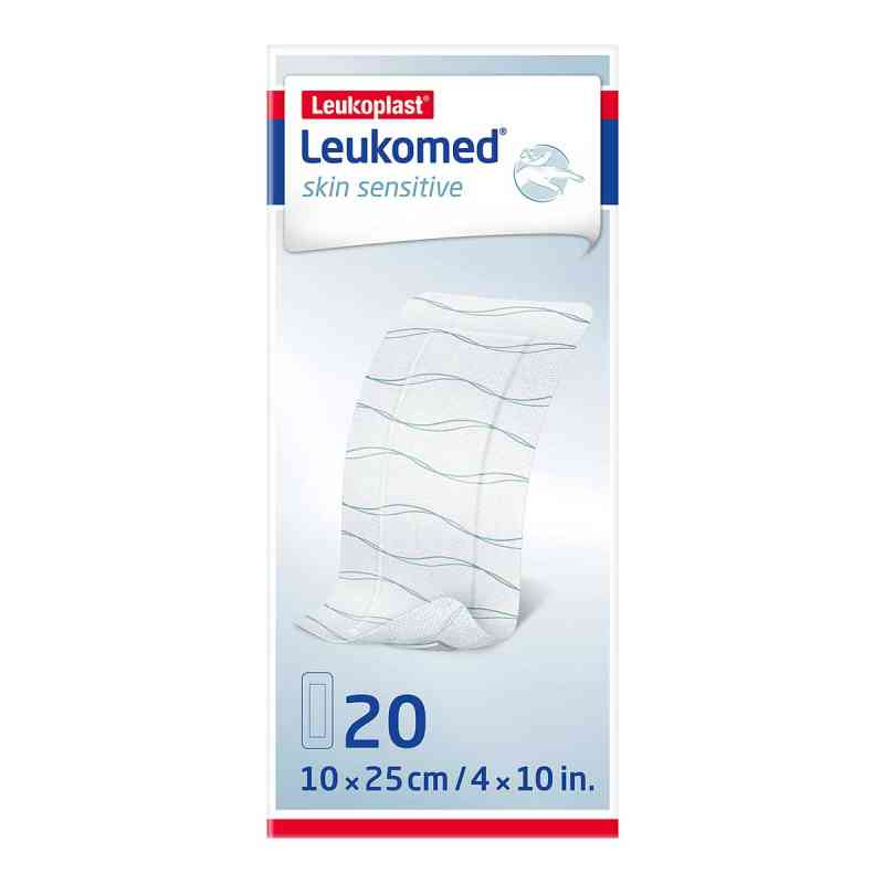 Leukomed Skin Sensitive Steril 10x25 Cm 20 szt. od BSN medical GmbH PZN 17410972