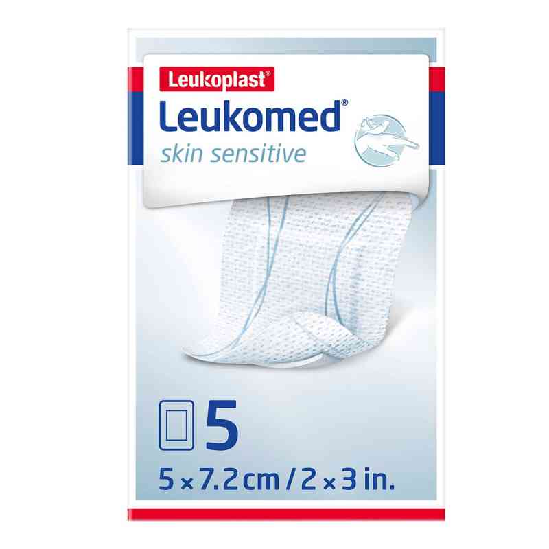 Leukomed Skin Sensitive Steril 5x7,2 Cm 5 szt. od BSN medical GmbH PZN 17410989