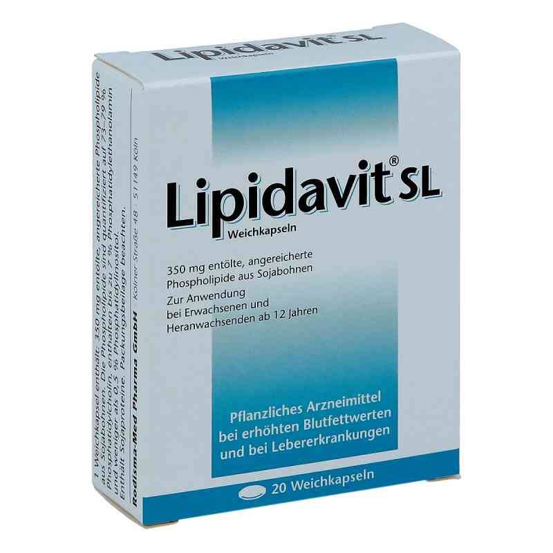 Lipidavit Sl Weichkapseln 20 szt. od Rodisma-Med Pharma GmbH PZN 14350933