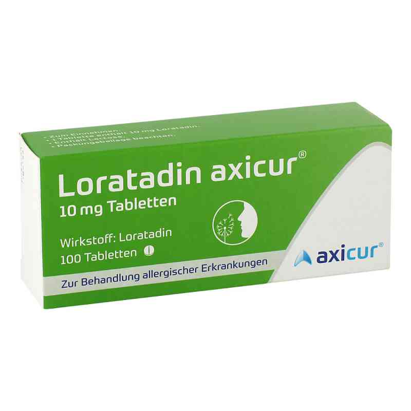 Loratadin axicur 10 mg tabletki 100 szt. od  PZN 14293796