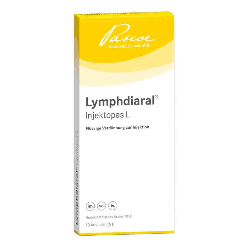 Lymphdiaral Injektopas L  ampułki 10 szt. od Pascoe pharmazeutische Präparate GmbH PZN 00788407