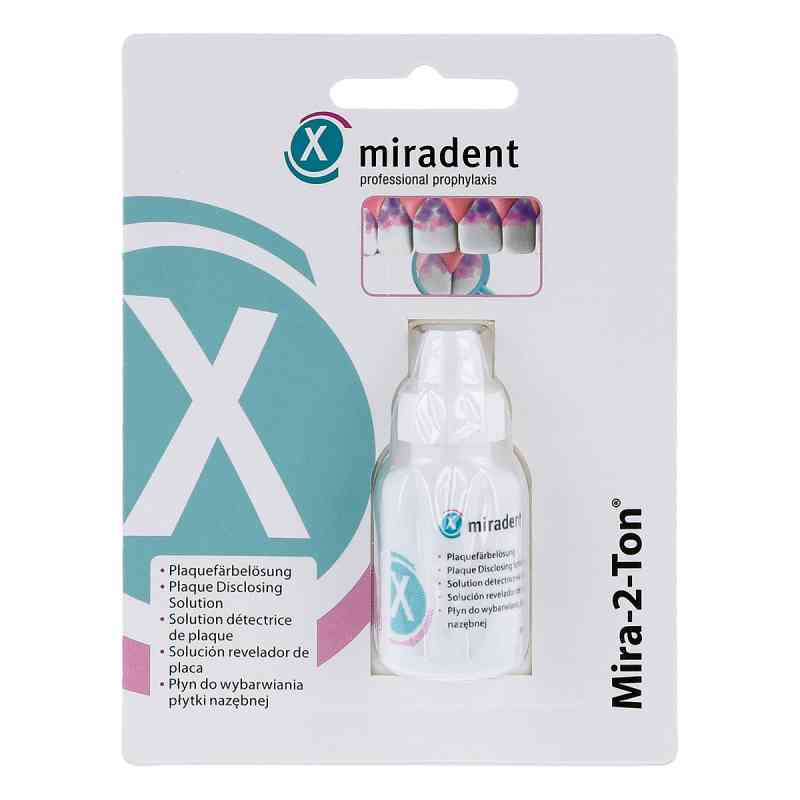Miradent Plaquetest Lösung Mira-2-ton 10 ml od Hager Pharma GmbH PZN 04203651