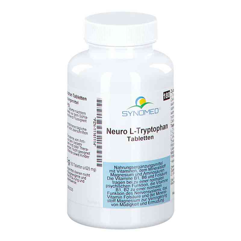 Neuro L-tryptophan Tabletten 180 szt. od Synomed GmbH PZN 11161114
