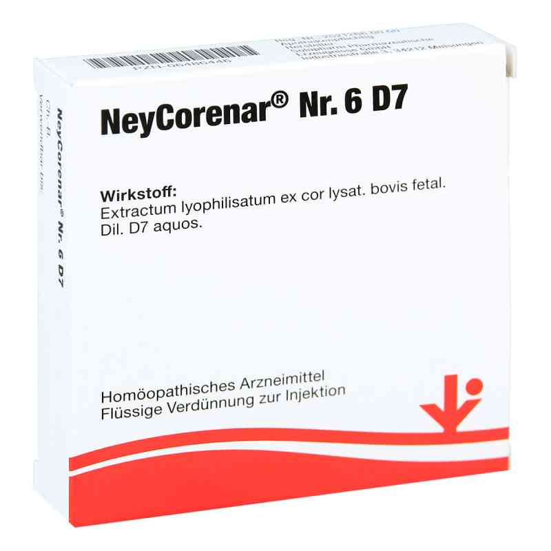 Neycorenar Nr.6 D 7 Amp. 5X2 ml od vitOrgan Arzneimittel GmbH PZN 06486446