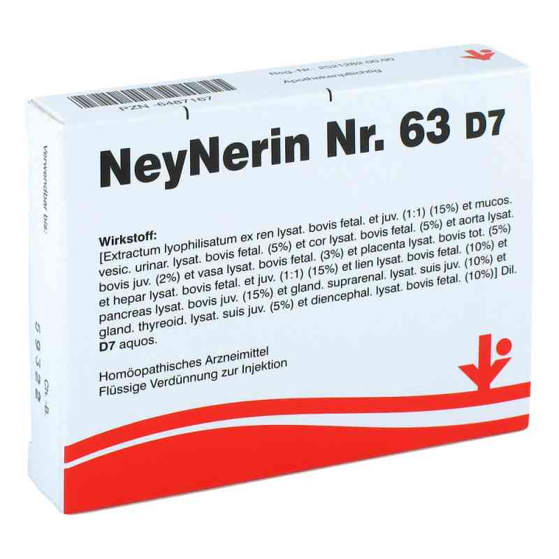 Neynerin Nr.63 D 7 Amp. 5X2 ml od vitOrgan Arzneimittel GmbH PZN 06487167