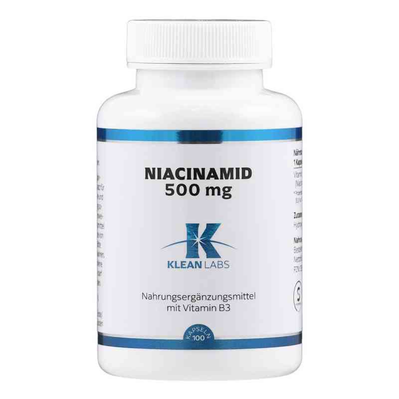 Niacinamid B3 500 mg Kapseln 100 szt. od Supplementa GmbH PZN 13517207