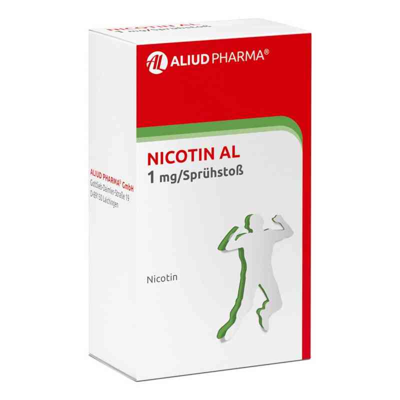 Nicotin Al 1 mg/Sprühstoss Spray 2 szt. od ALIUD Pharma GmbH PZN 16086334