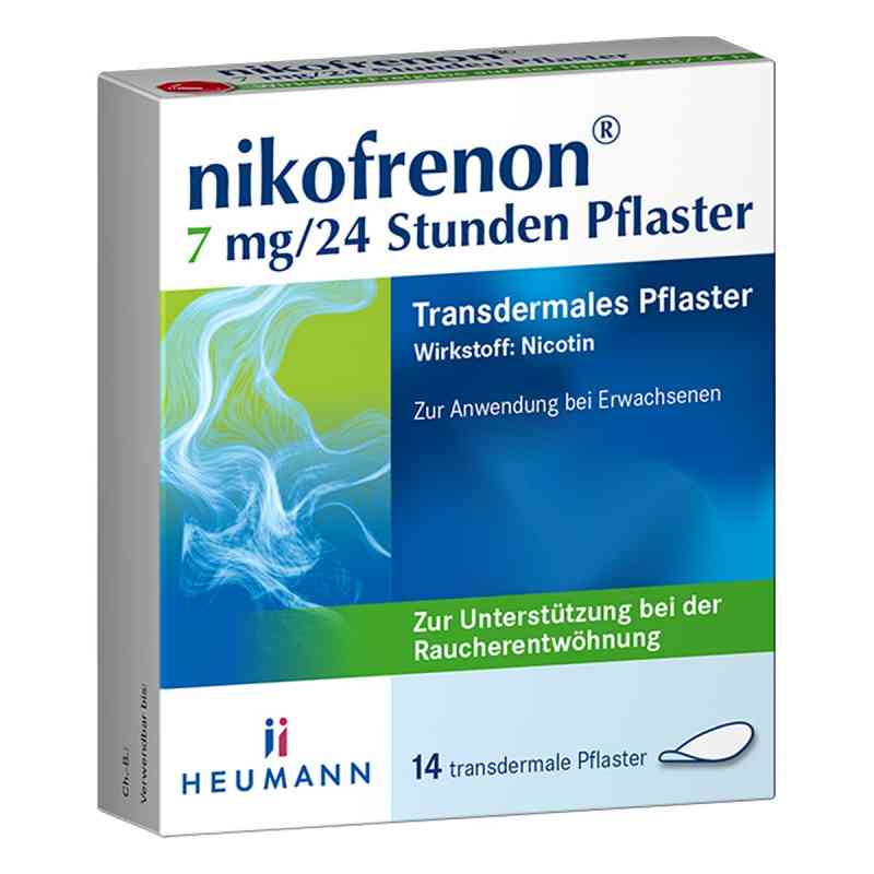 Nikofrenon 7mg 24std Pft 14 szt. od HEUMANN PHARMA GmbH & Co. Generica KG PZN 15993219