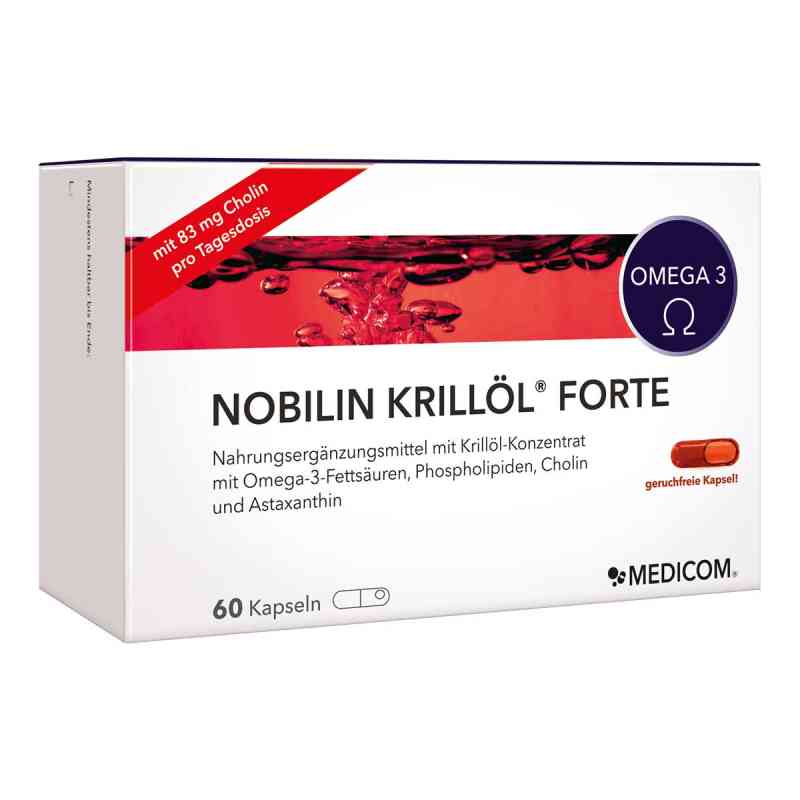 Nobilin Krillöl Forte Kapseln 60 szt. od Medicom Pharma GmbH PZN 18189676