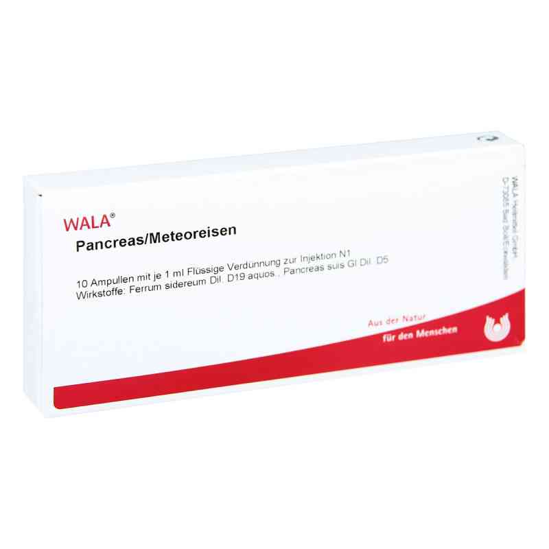 Pancreas/ Meteoreisen ampułki 10X1 ml od WALA Heilmittel GmbH PZN 02086299