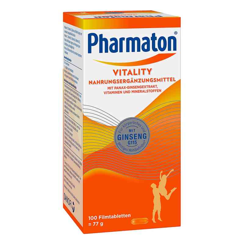 Pharmaton Vitality tabletki 100 szt. od A. Nattermann & Cie GmbH PZN 16038766