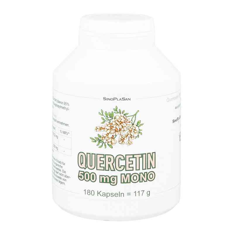 Quercetin 500 mg Mono Kapseln 180 szt. od SinoPlaSan GmbH PZN 16838194