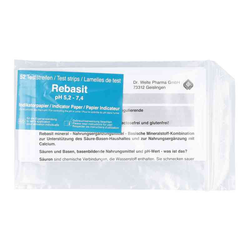 Rebasit Indikatorpapier 1 op. od Dr. Welte Pharma GmbH PZN 03434331