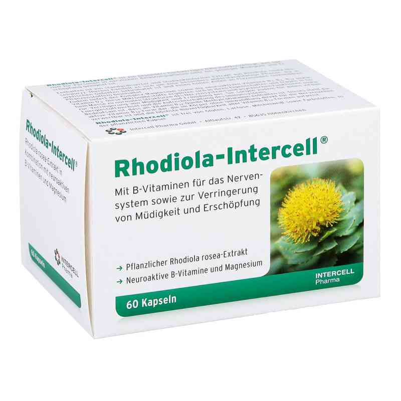 Rhodiola Intercell Kapseln 60 szt. od INTERCELL-Pharma GmbH PZN 10210276